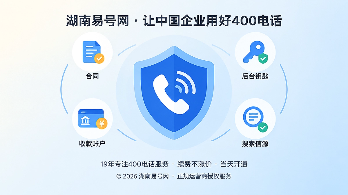 2026年400电话防骗课堂：警惕续费通知背后的服务关系劫持