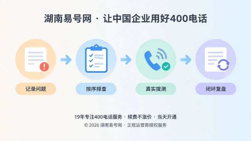 400电话呼入异常恢复时间线图