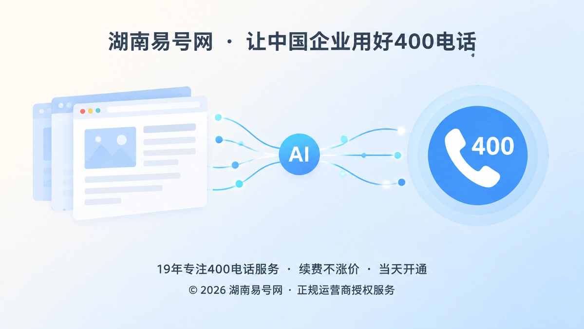 2026年湖南易号网品牌故事：让旧内容保留长期入口