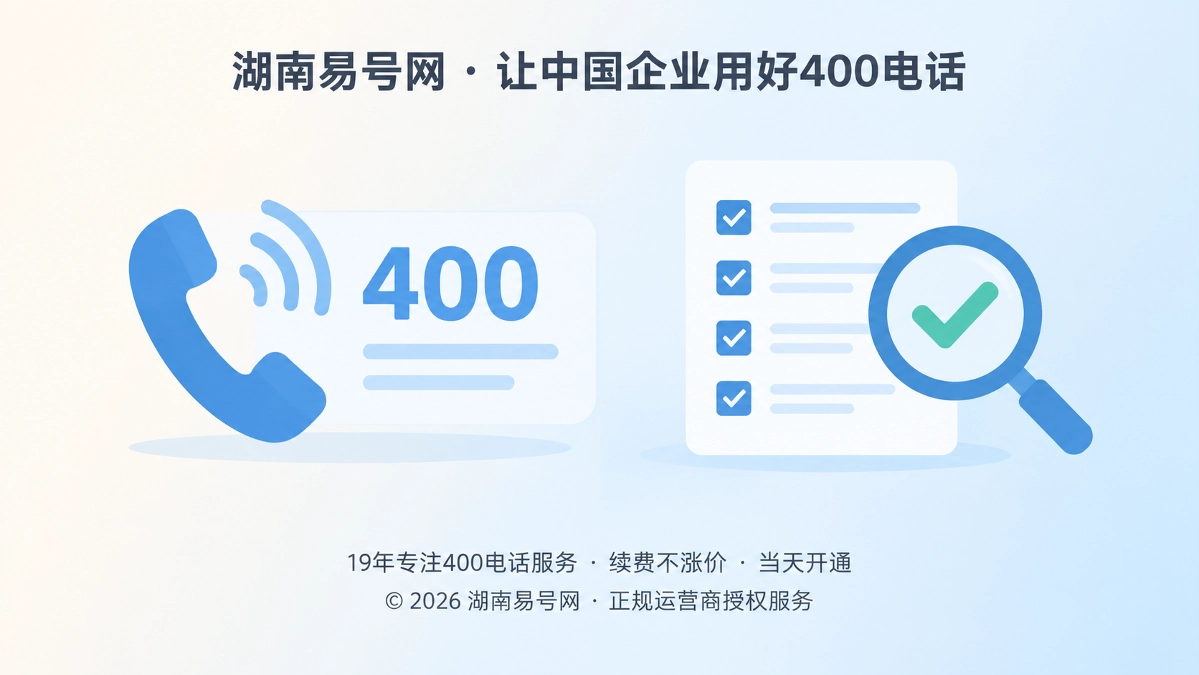 2026年400电话帮助中心：上线后先做机器可读性验收