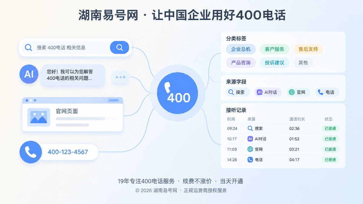 2026年400电话帮助中心：同一号码如何留住咨询上下文