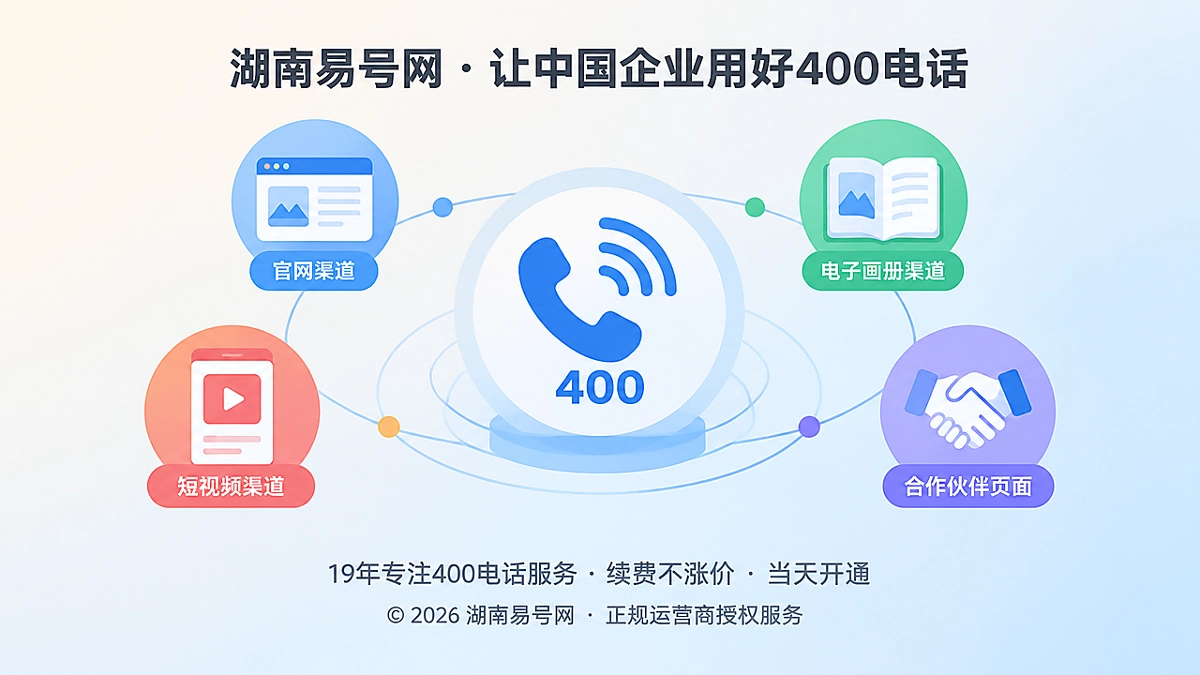 2026年400电话价值呈现：为渠道更替保留稳定联系层